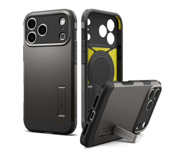 Spigen Tough Armor T MagSafe do iPhone 18 Pro/17 Pro (gunmetal) - 1586396 - zdjęcie 3